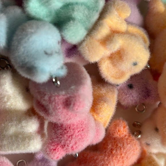 4/$50 Colorful Plush bear Toys keychain craft supplies lot of five 🧸 - Picture 4 of 9